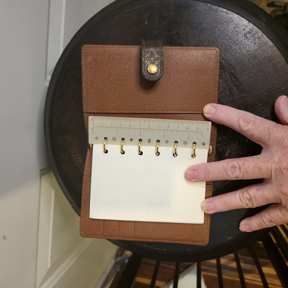 Louis Vuitton Monogram PM Agenda 6 Ring Notebook 5 1/2" - Picture 8 of 12